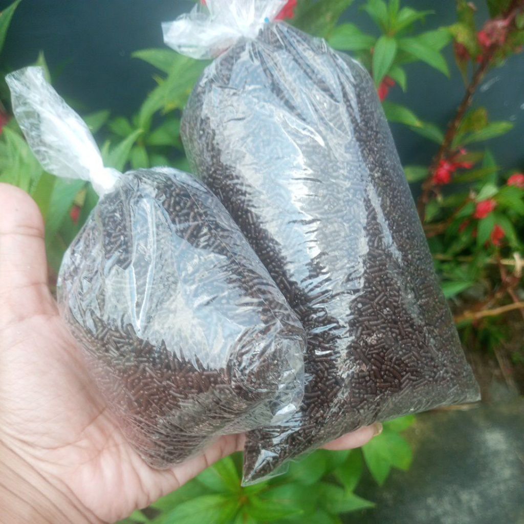 mesis timbangan kiloan coklat mesis coklat