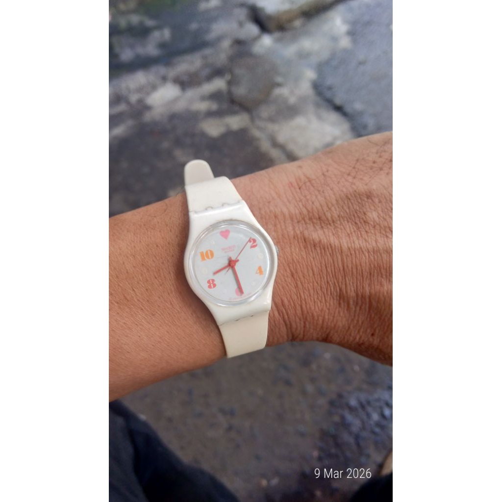 Vintage Swatch lady original bekas