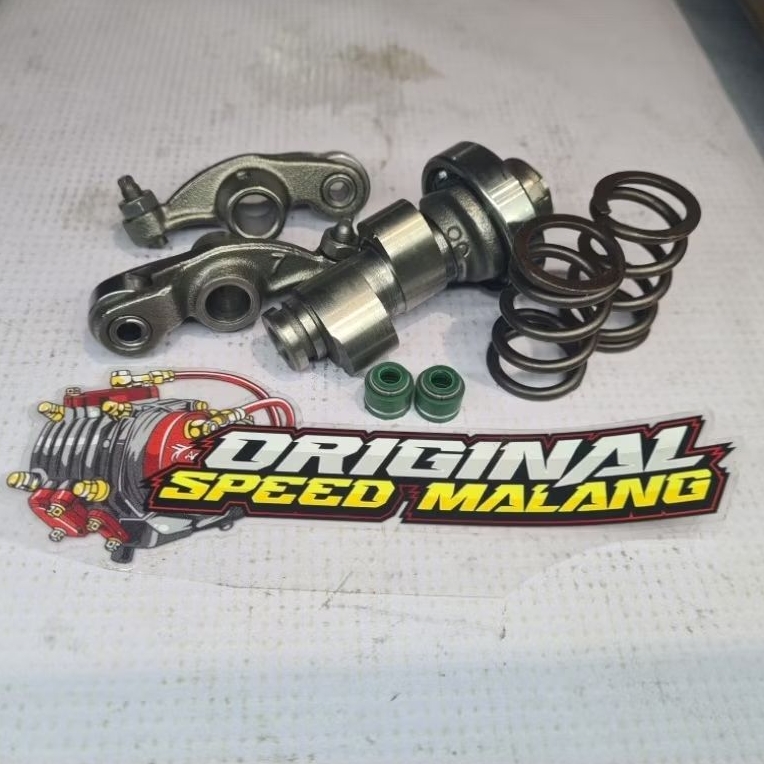 Noken As Mio Racing Set + Per Klep Swedia + RRA Mio | Paket Upgrade Mesin Mio Kencang