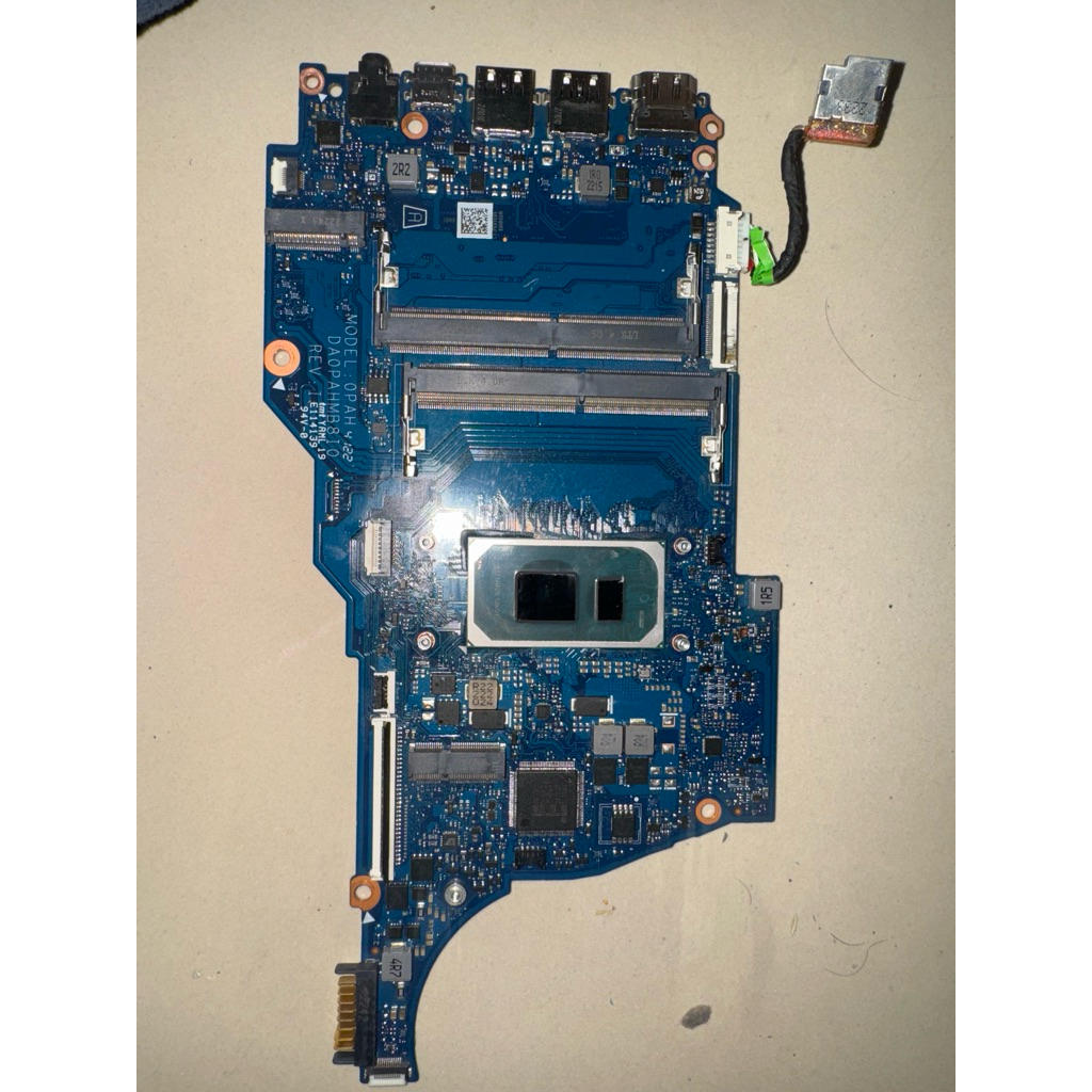 mainbord Hp 14s-dq2629TU Core i3 gen11 kondisi mati