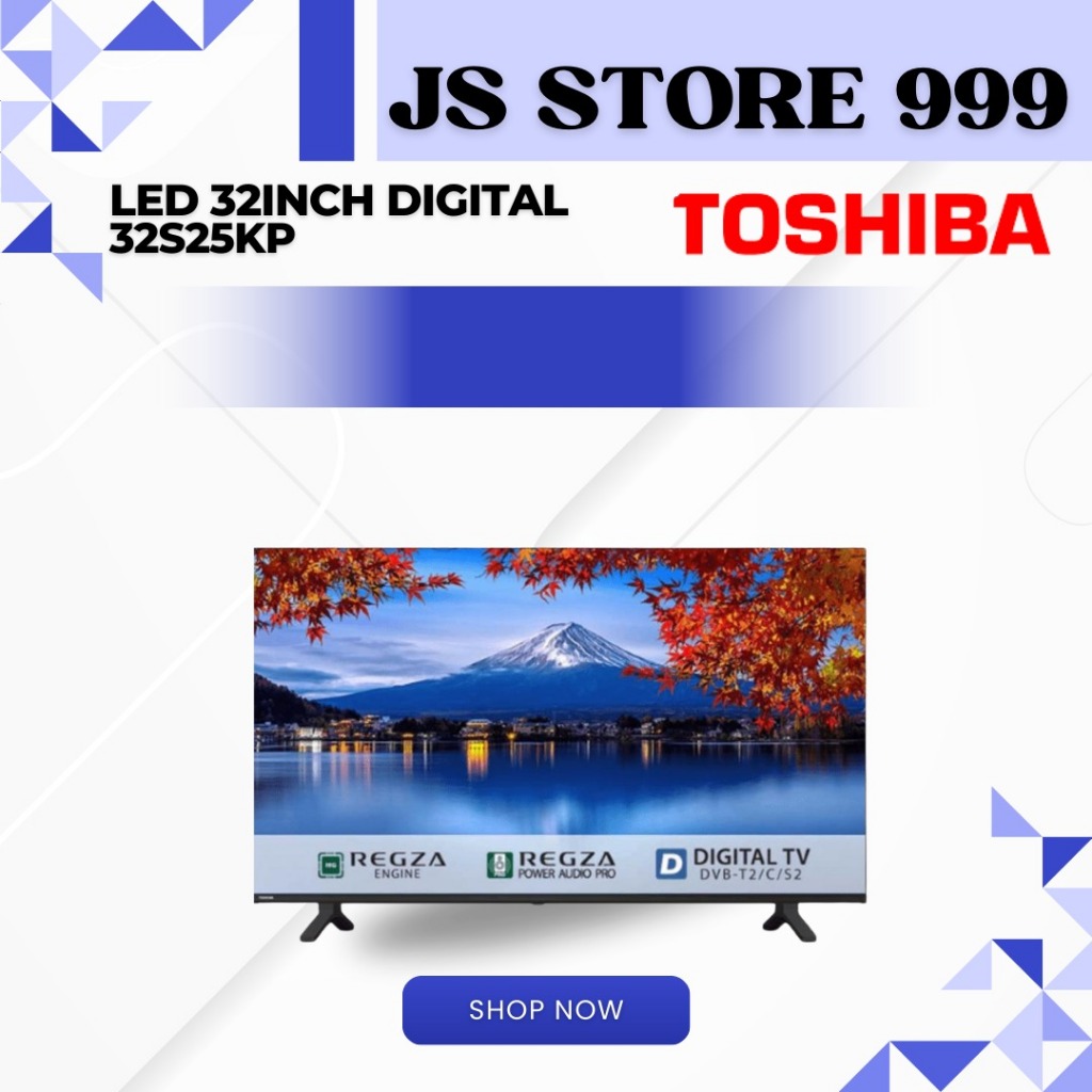 TV 32 Inch Digital TV Toshiba 32S25KP HD Ready Toshiba 32S25