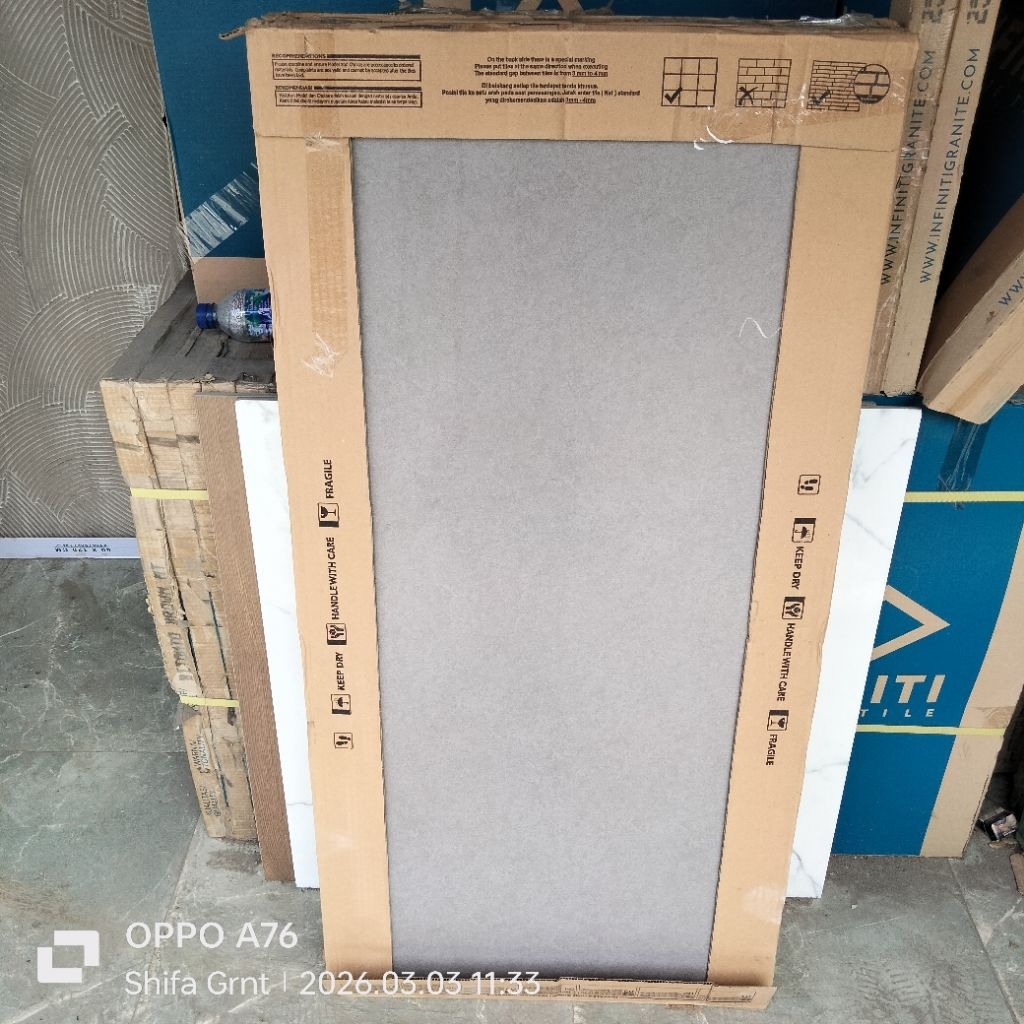 Granit lantai 60x120.Cement Grigio/Indogress