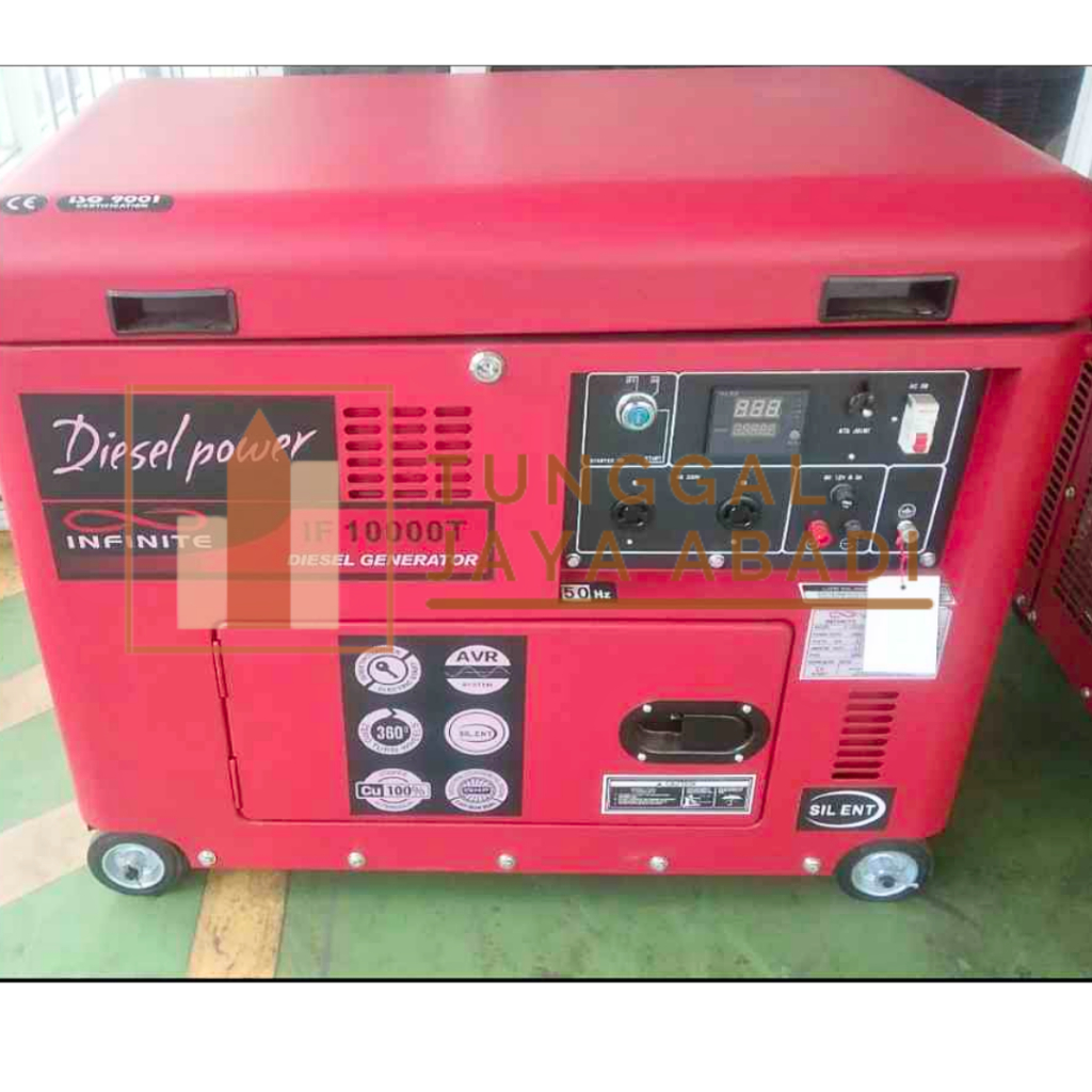 Genset Silent Diesel Solar Infinite IF10000T - 7500 Watt