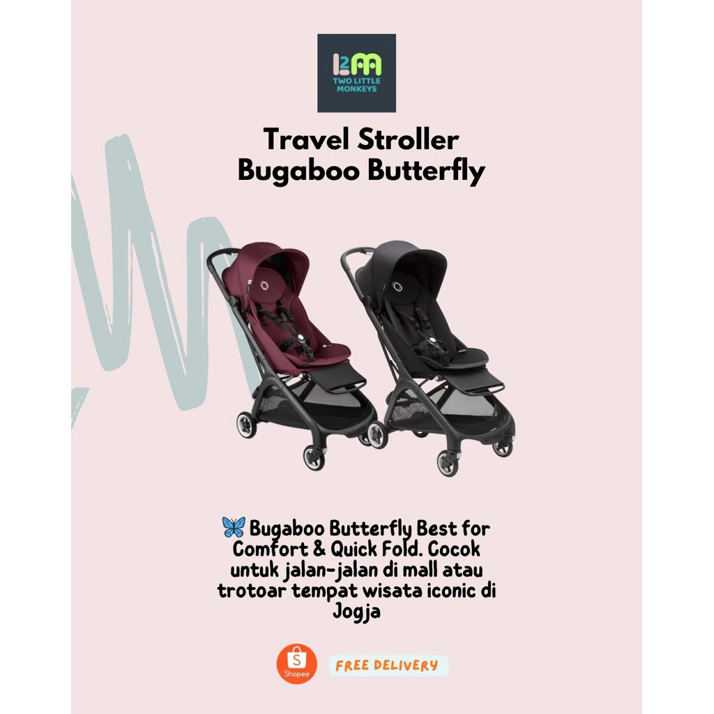 [SEWA] Stroller Bugaboo Butterfly Jogja