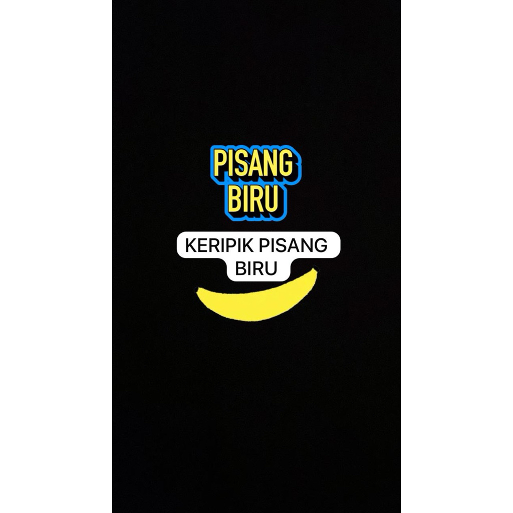 KERIPIK PISANG RASA DINGIN ICE BERWARNA BOLD