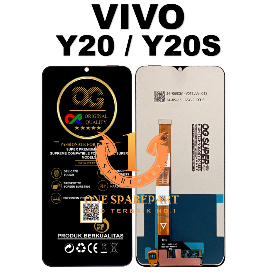 LCD TOUCHSCREEN VIVO Y20 / Y20S ORIGINAL 100% FULLSET