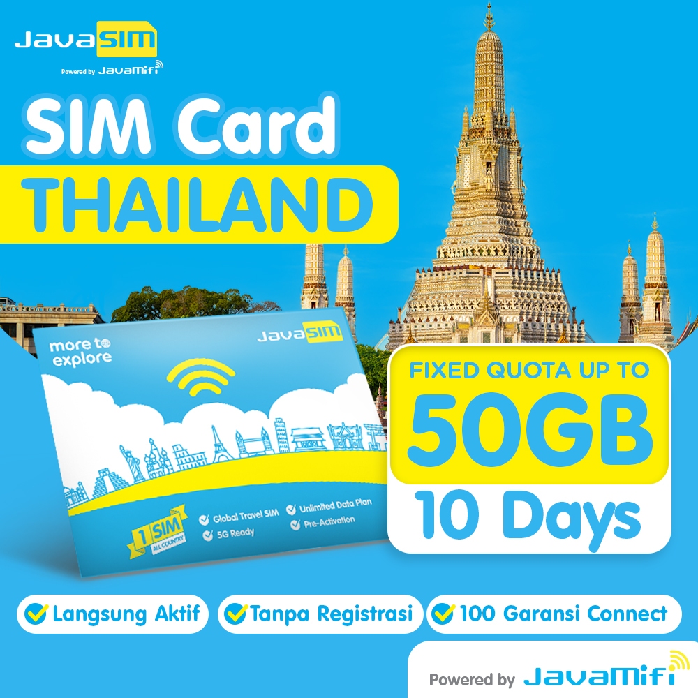 JavaMifi SIM Card Thailand Internet | SIM CARD THAILAND