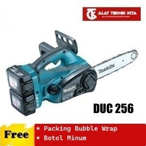 MAKITA DUC256CRT2 mesin gergaji baterai DUC 256 CRT2 cordless chain saw