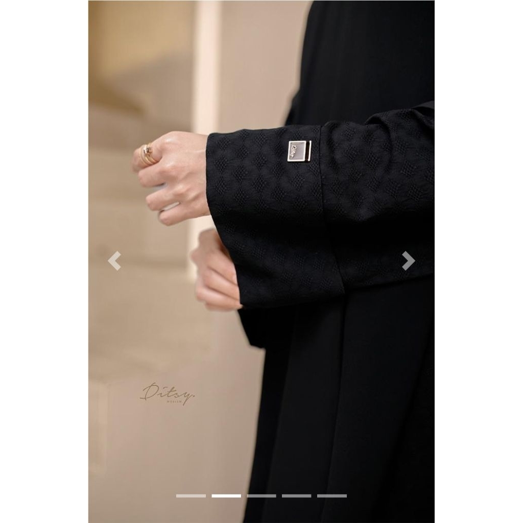 Abaya Jetblack Ditsy Moslem Maret 2026