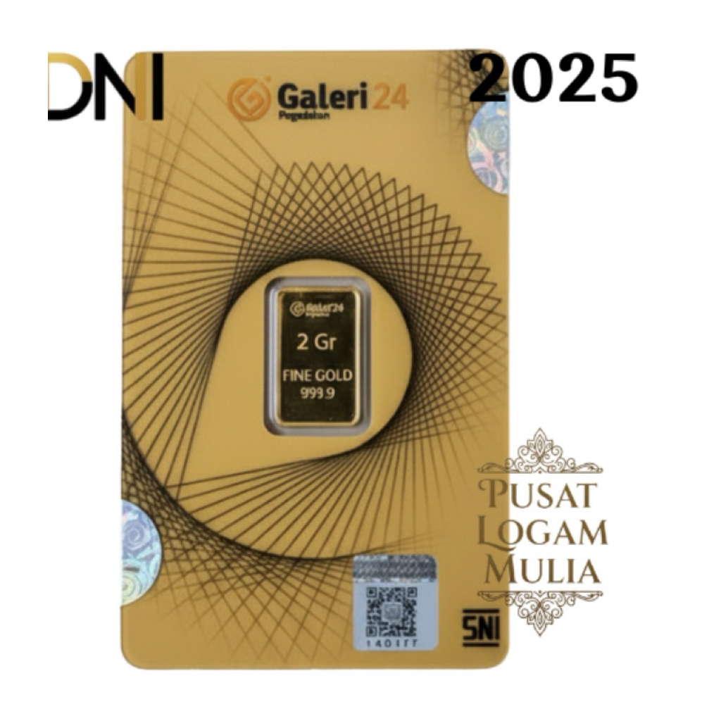 Emas Batangan 2 Gram 99.9% - Garansi Uang Kembali, Sertifikat Resmi, Pembelian Asli