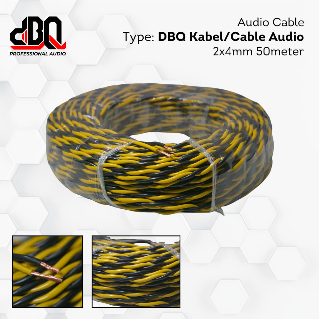KABEL KEPANG DBQ 2x4mm eceran Harga permeter