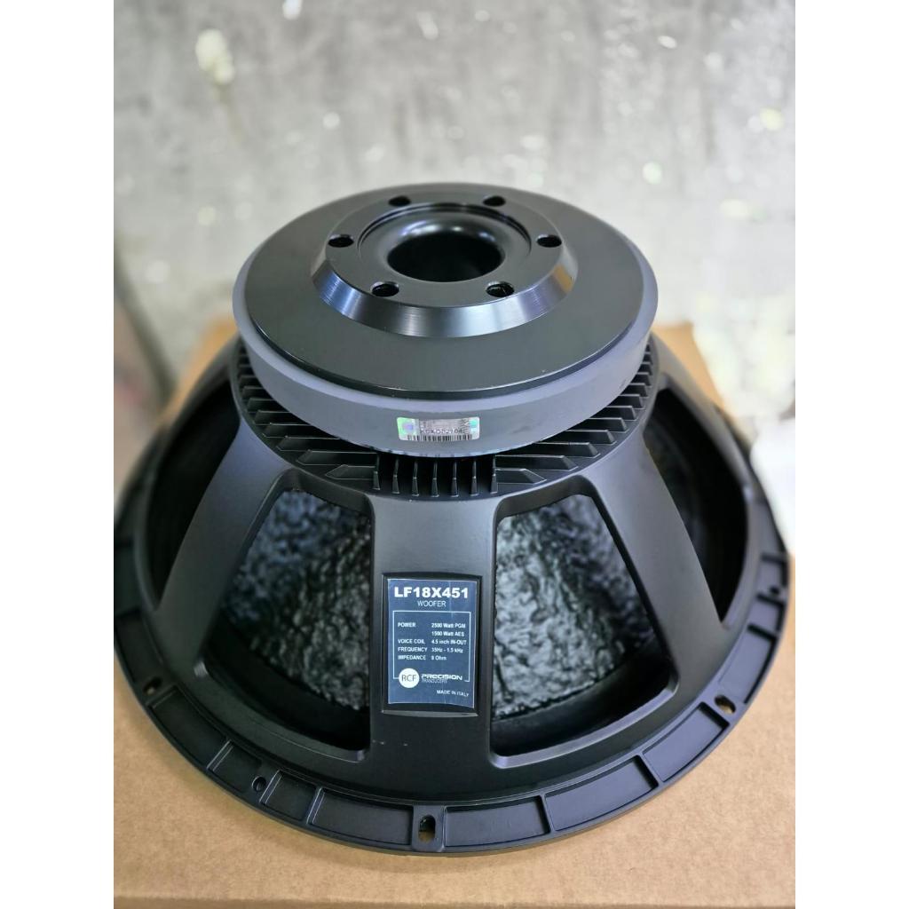 KOMPONEN SPEAKER RCF LF18X451/ LF18 X451 VOICE COIL 4.5 INCH 2400 WATT