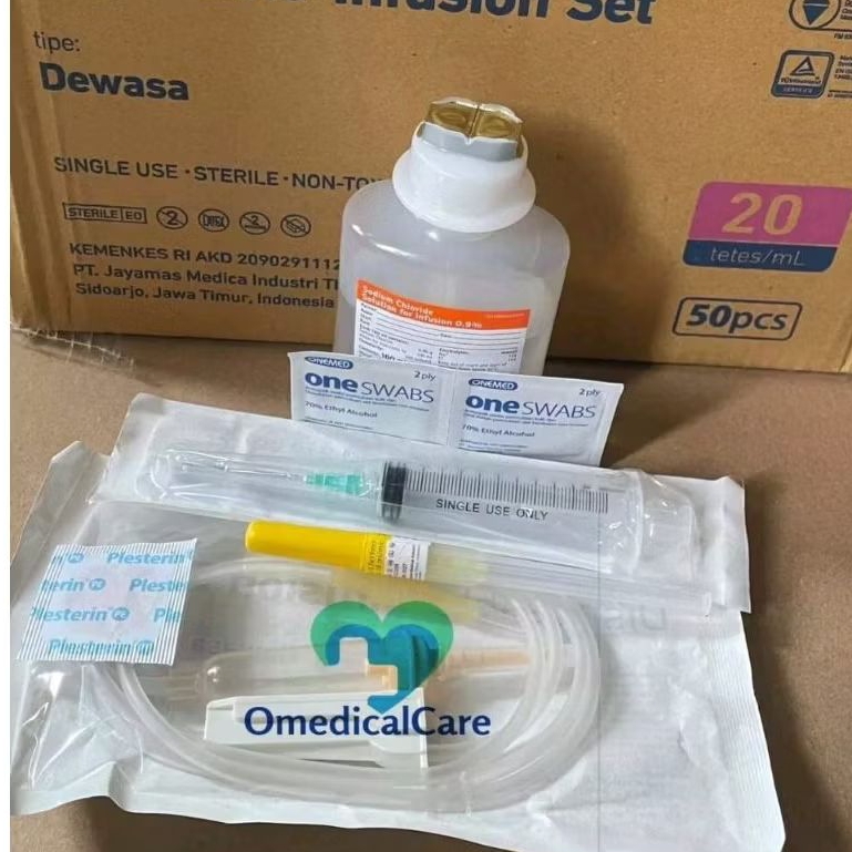 murah infus set lengkap 2029