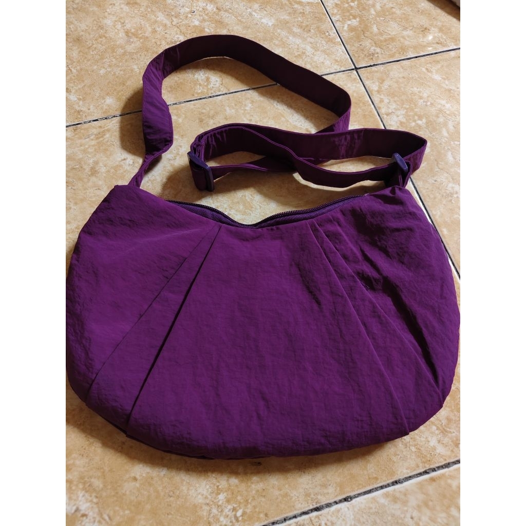 Tas wanita selempang lilac preloved/second