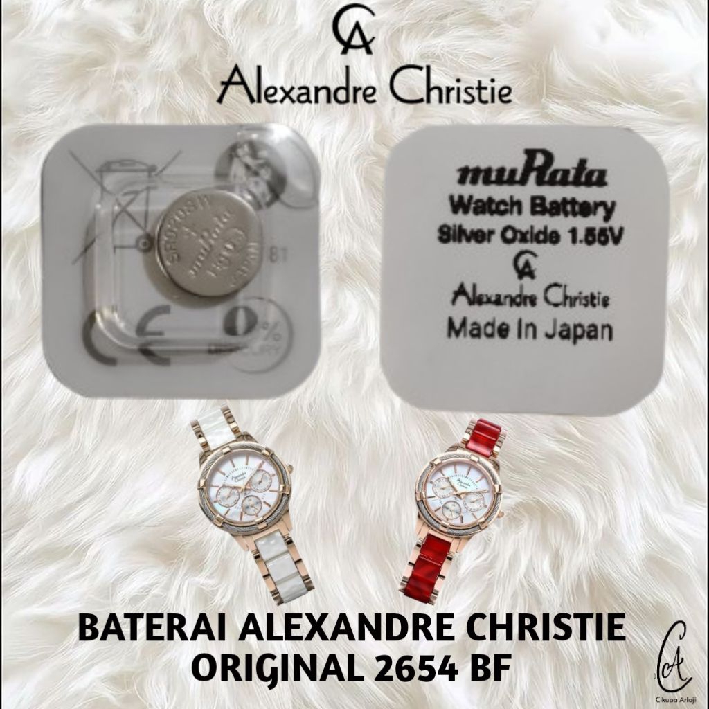 Baterai Alexandre Christie original 2654 BF