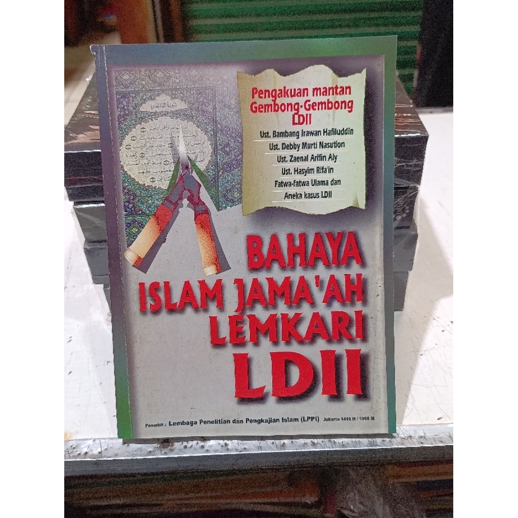 Buku Bahaya Islam Jama'ah Lemkari LDII - LPPI