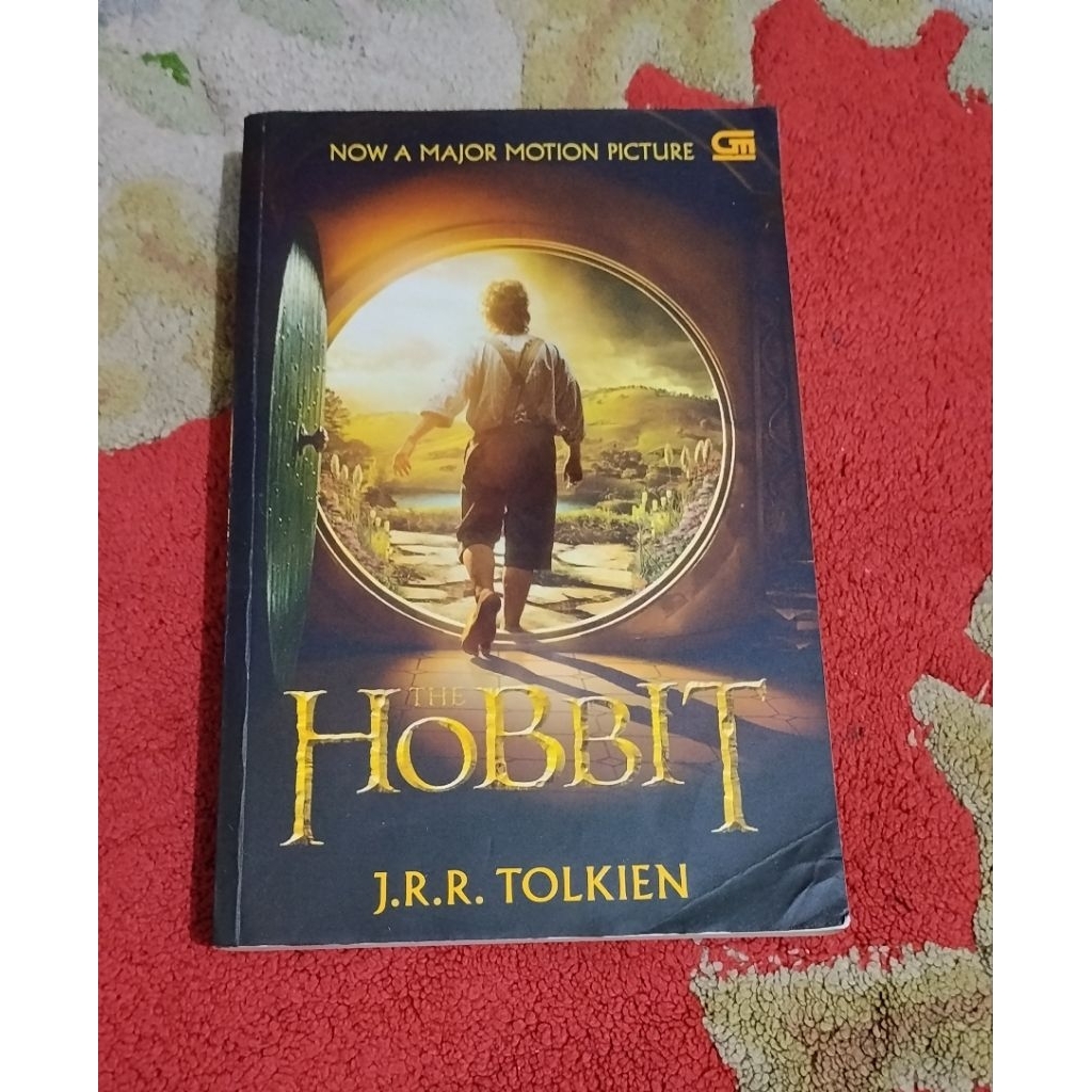 Novel JRR Tolkien "The Hobbit" 100%ORI preloved koleksi pribadi