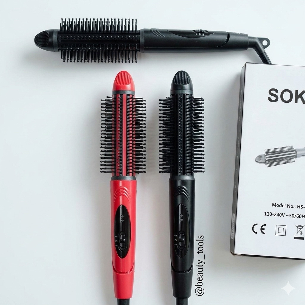 CATOKAN SISIR SOKANY 2IN1 BLOW LURUS CURLY KERITING