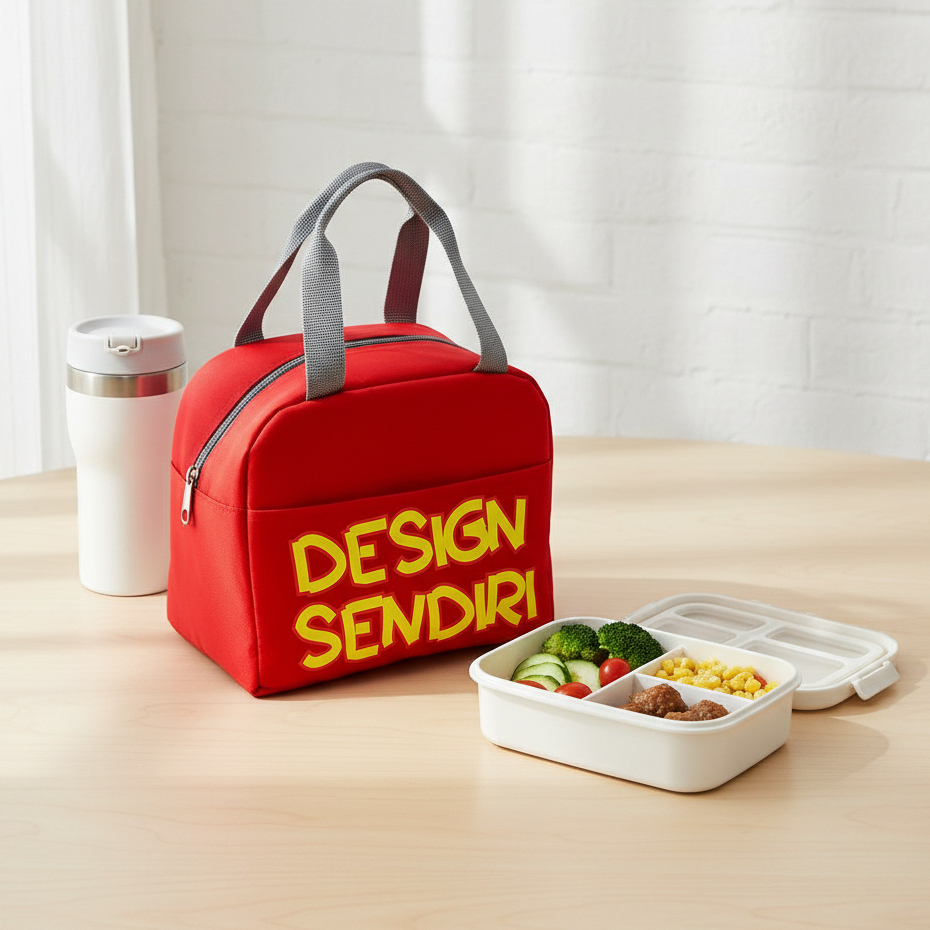 Tas Bekal Thermal Free Custom Nama Tas Betha 2