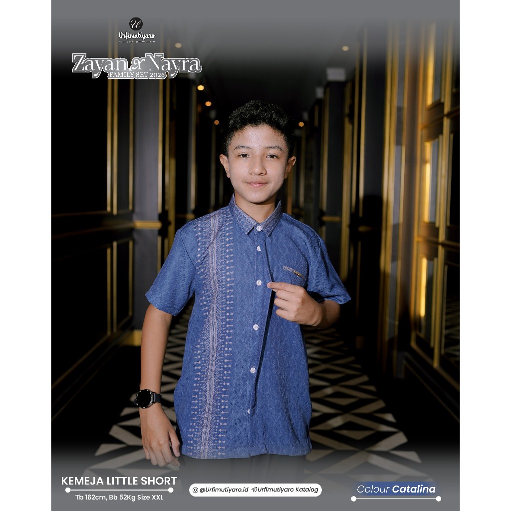 Zayan Kemeja Little