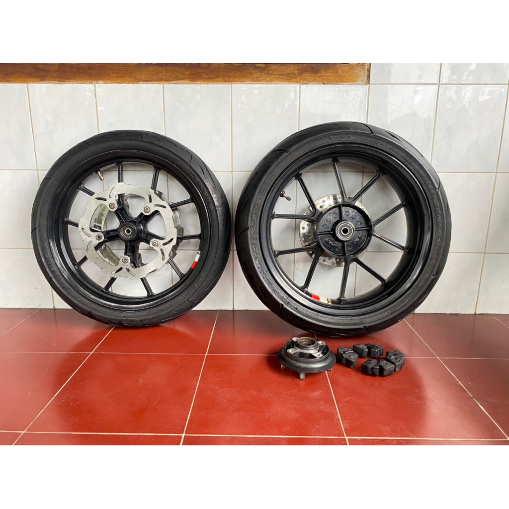 Velg Rossi Double Disc Cbr 150R facelift k45g K45N K45R CBR150 Lokal K45 CBU New CB 150 LED Lebar 3.