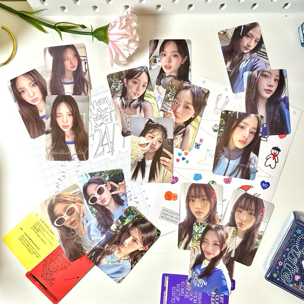 hearteuhearteu — [READY STOCK] Official Photocard NJZ / MHDHH /NEWJEANS SEASON GREETINGS 2024 "24/7 