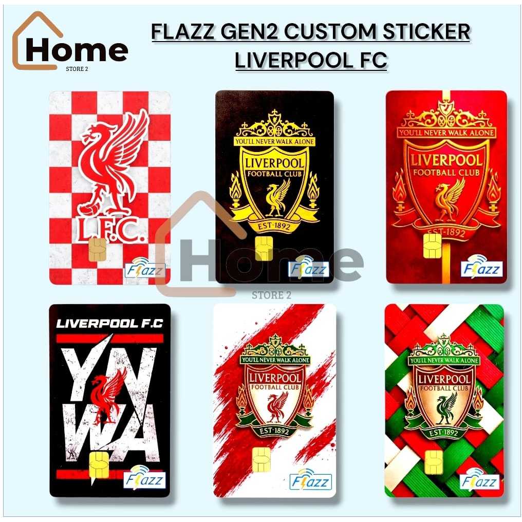 KARTU ETOLL FLAZZ BCA GEN 2 EDISI CLUB BOLA - LIVERPOOL FC