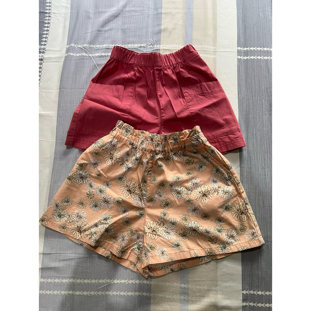PL uniqlo celana pendek anak size 110 (2 pcs)