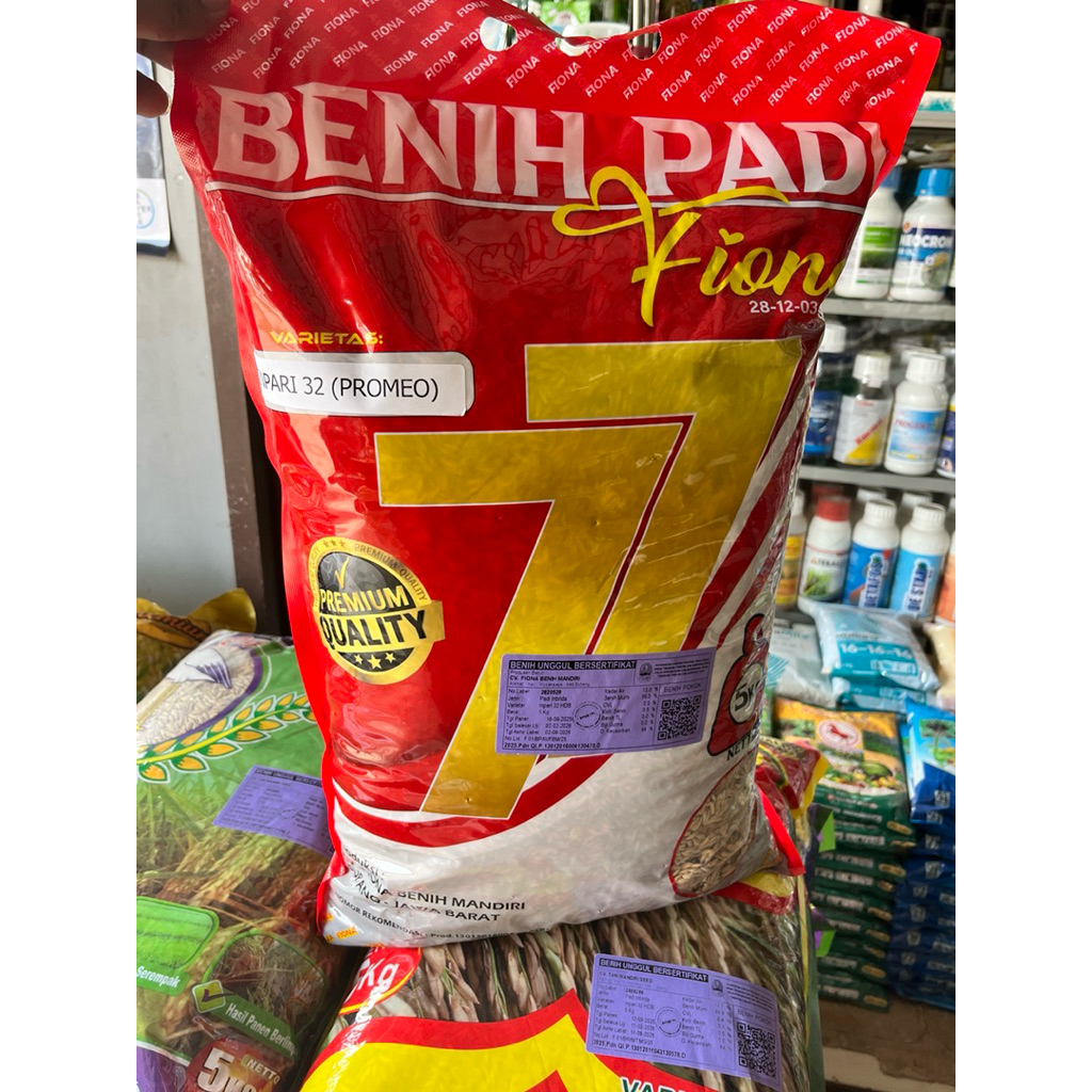 Benih padi Inpari32 Promeo subang Original 5kg