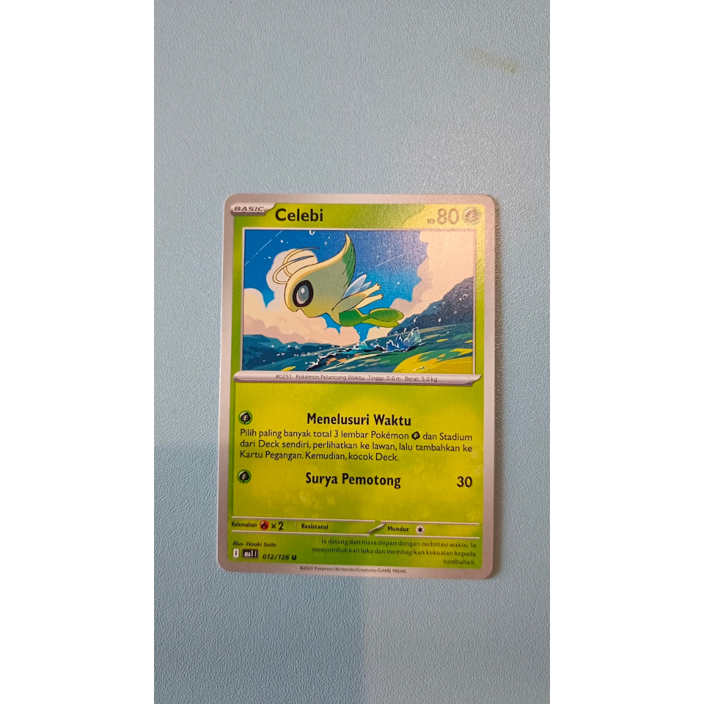 Pokemon TCG Indonesia Celebi