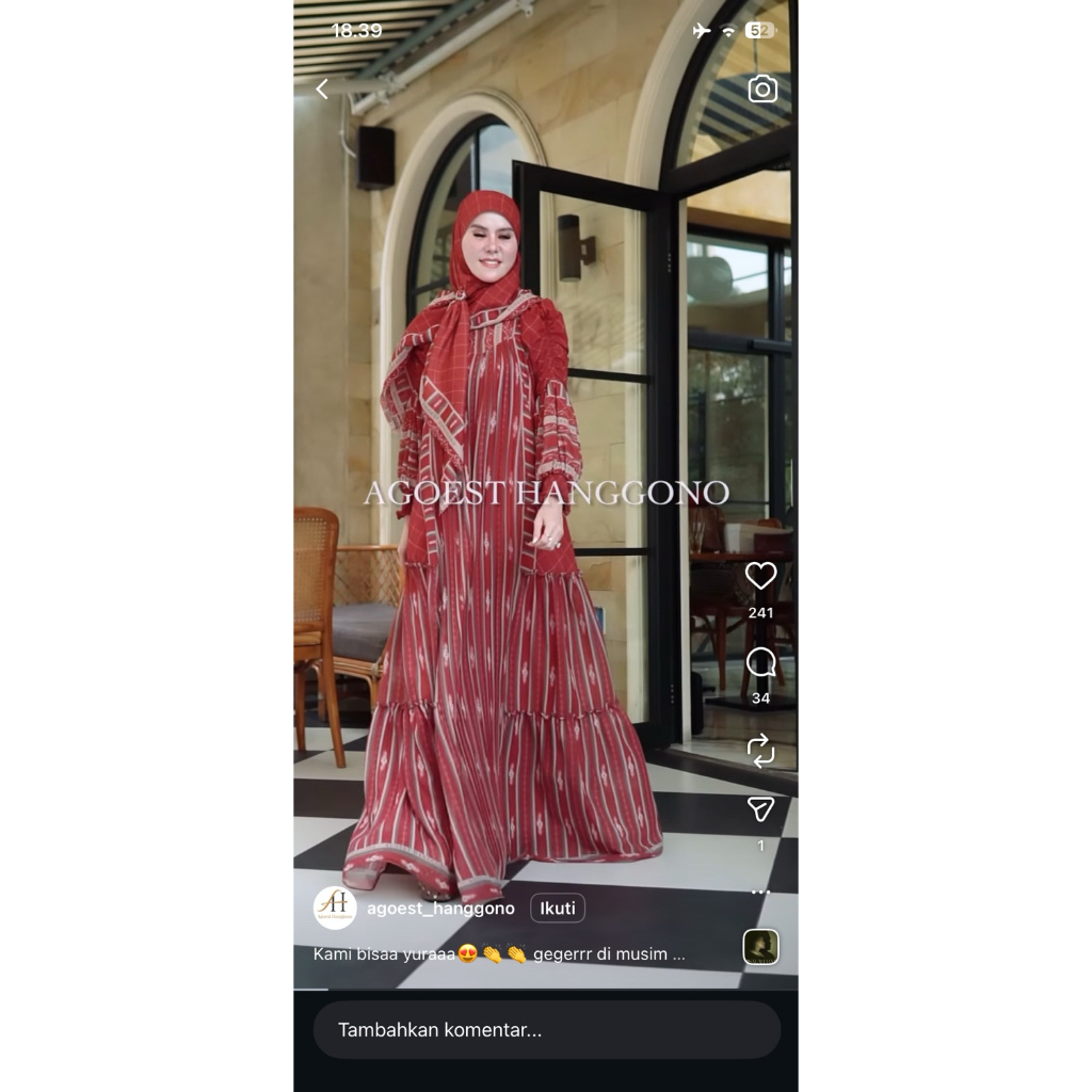 gamis by agoest hanggono