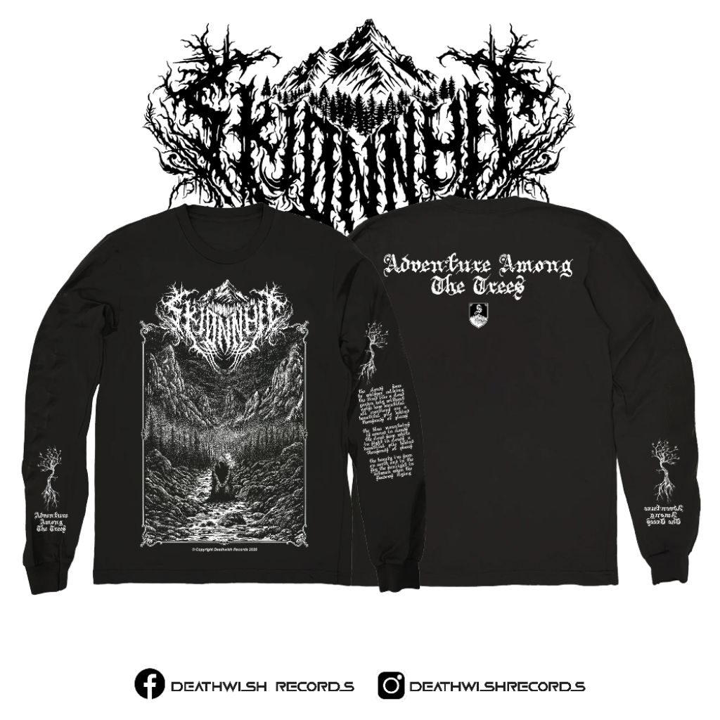 Longsleeve Skjønnhet - Adventure Among The Trees / Atmospheric Black Metal / Kaos Music Metal & Rock