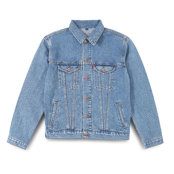 Jaket LEA Jeans 211 - Lea Basic Denim Jacket Light Indigo 13 Oz 211822390