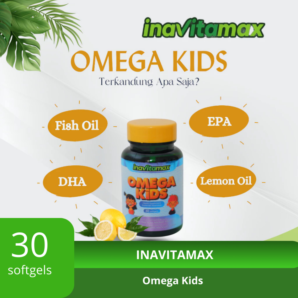 Inavitamax Omega Kids - 30 Softgels