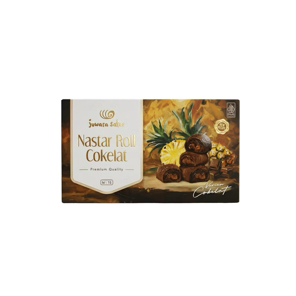 NASTAR ROLL JUWARA - [ COKLAT ISI 15 ] NEW PAKAGING