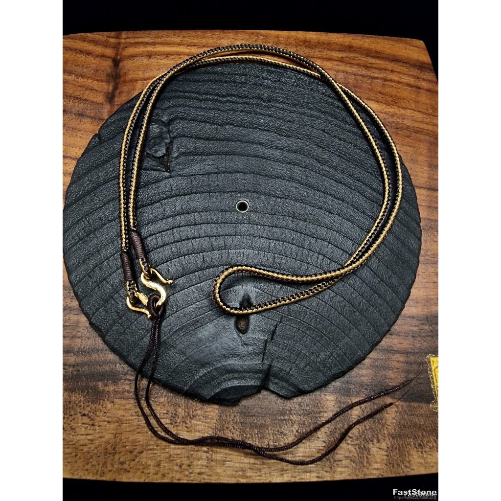 Kalung Tali Rajut Liontin Pendant Amulet High Quality 62cm 2.5mm J239