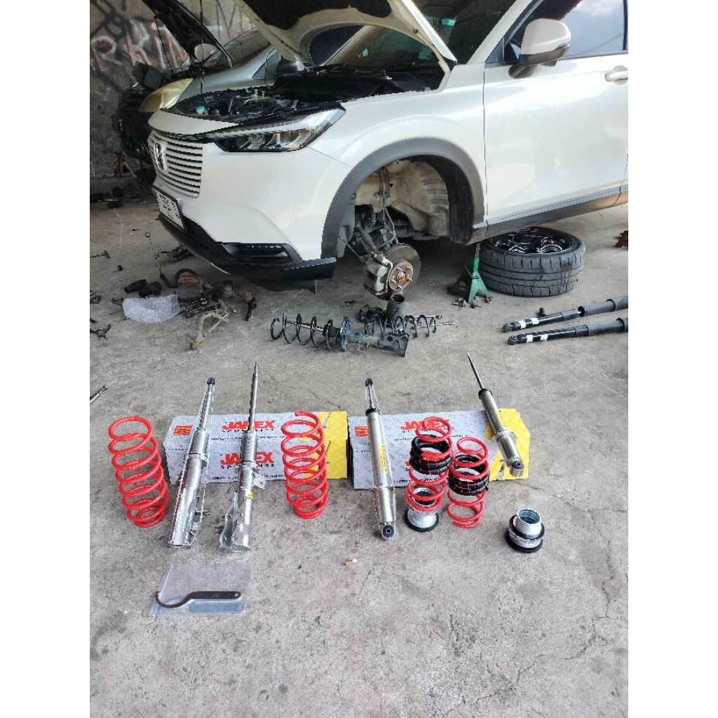 coilover depan belakang city hatchback asli jamex