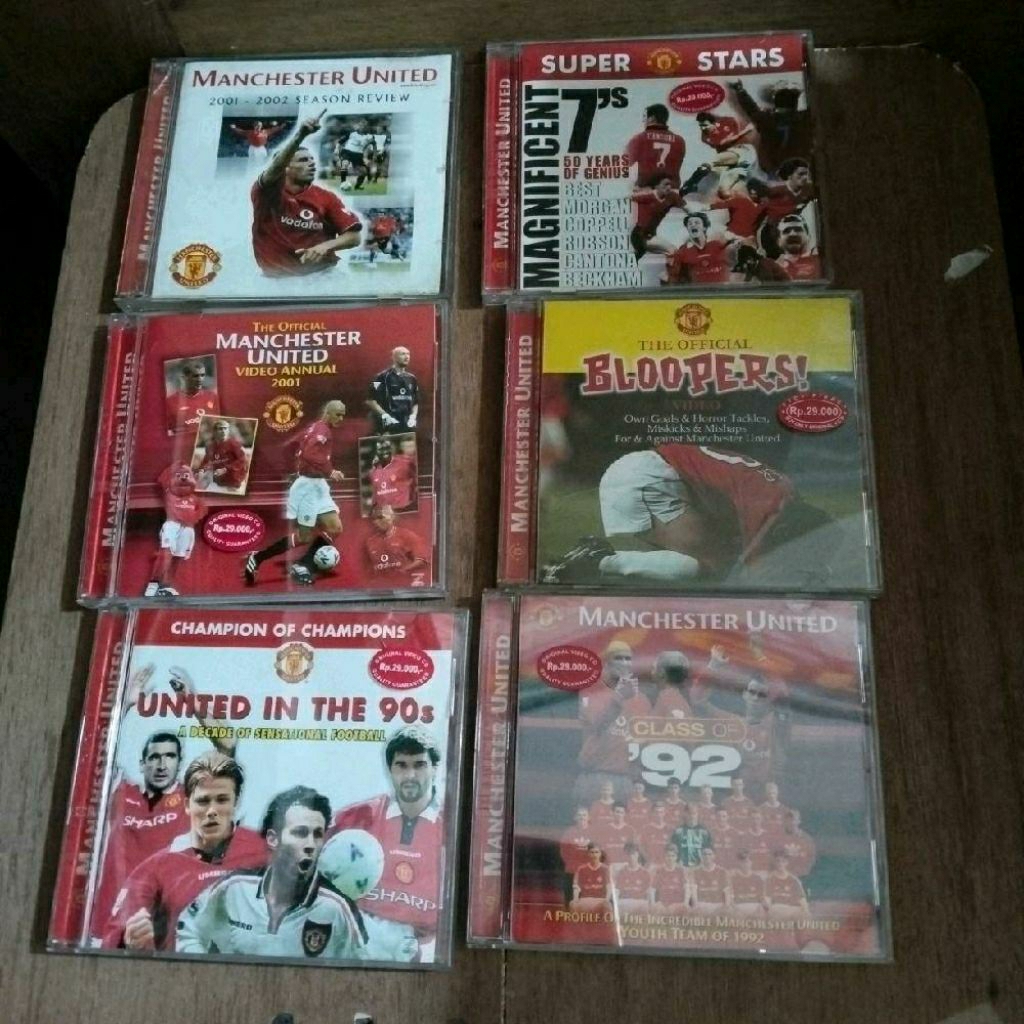 packet vcd Manchester United