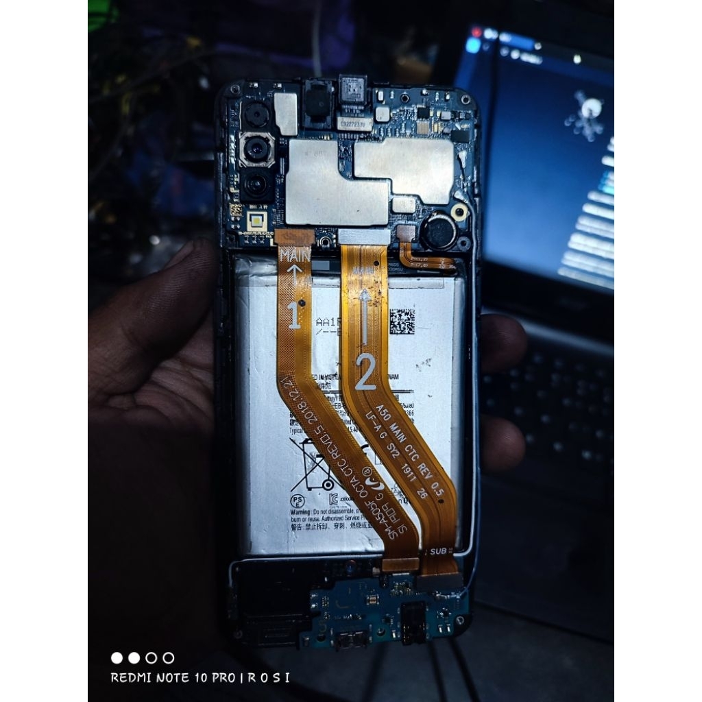 mesin samsung a50 ram 4/64 normal siap pake