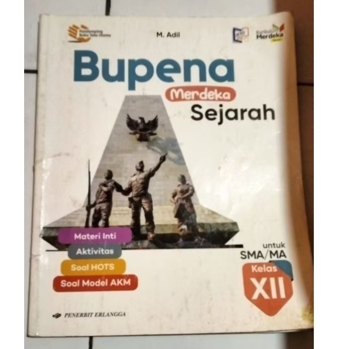 BUPENA SEJARAH ERLANGGA SMA KELAS 12 ( BEKAS )