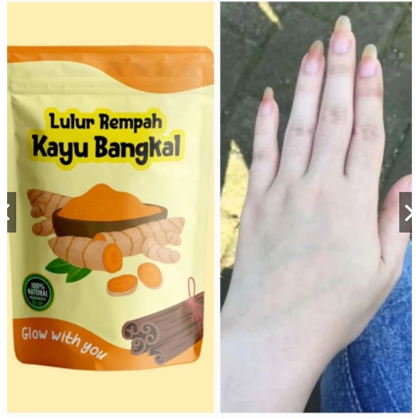 COD Lulur Pencerah Badan Ampuh / Lulur peel Tubuh / Lulur Rempah Kayu Bangkal / lulur Alami Kayu Ban