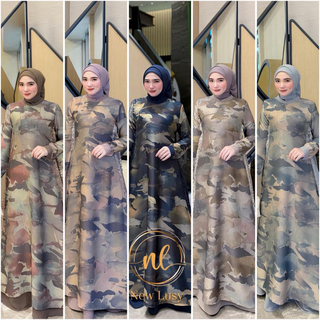 VELIKA DRESS VOL 2 ORI NEW LUSY GAMIS PREMIUM MURAH