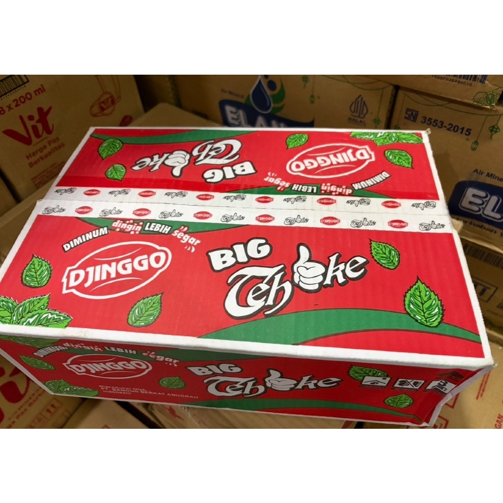 Teh oke BIG 240ml / teh Djinggo / minuman teh / teh manis /tea