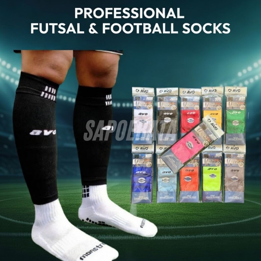 Kaos Kaki AVO Sleeve Kaos Kaki Sambung AVO SQUAD Original (KR7)