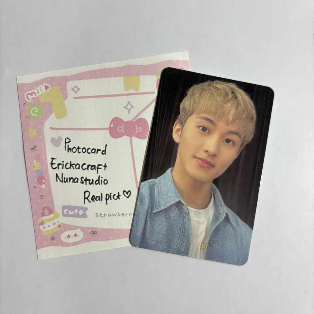 Photocard Mark POB Glitch Mode NCT Dream Official