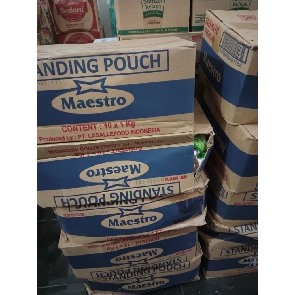 maestro mayonaise 1 kg / dus isi 10 pcs