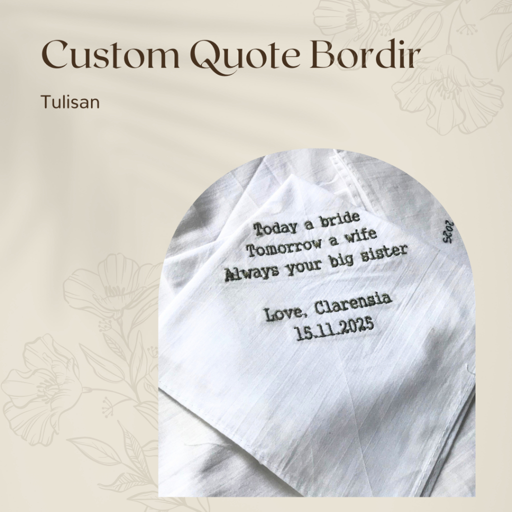 HANDKERCHIEF CUSTOM - SAPU TANGAN CUSTOM