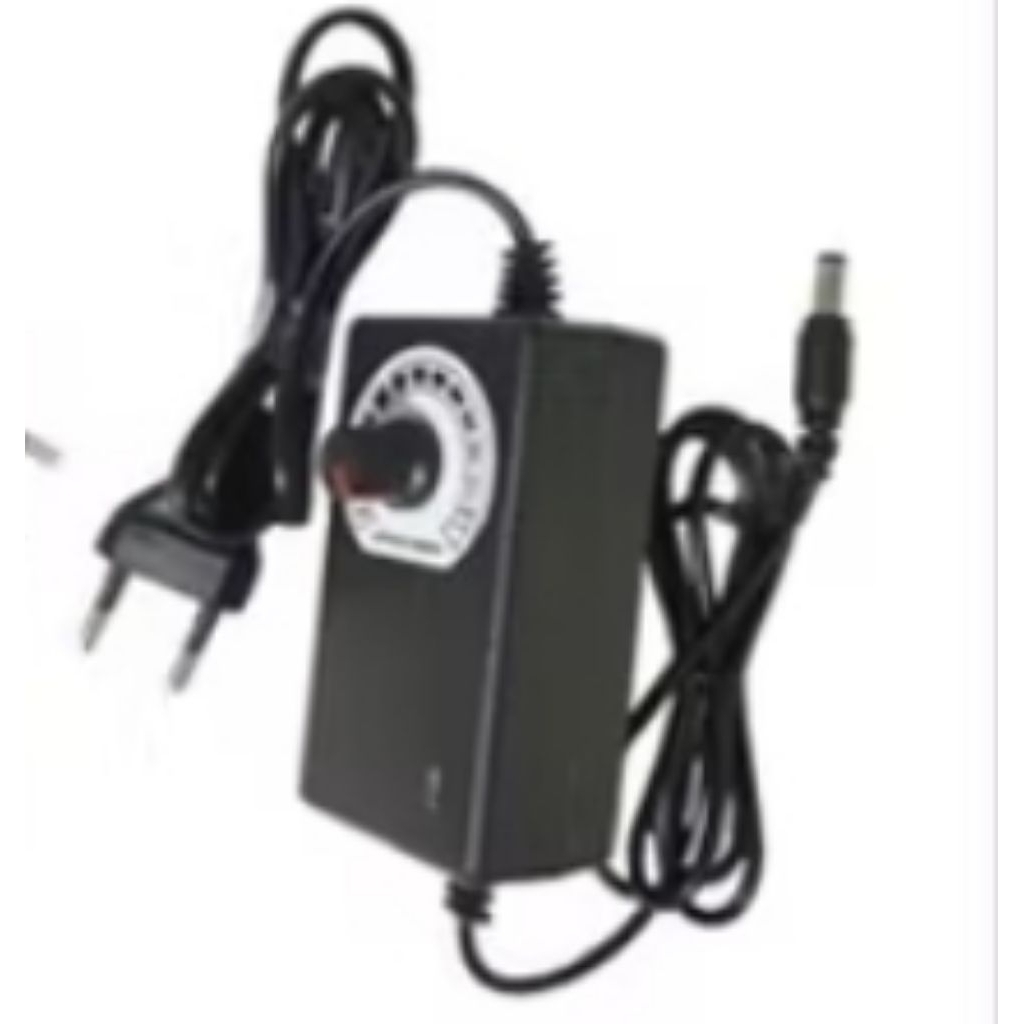 Adjustable Power Adapter Dimmer / Adaptor Dimmer 2A AC - DC 3 - 12V