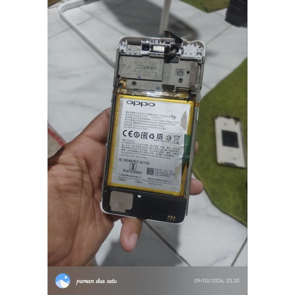 baterai ori copotan oppo a37