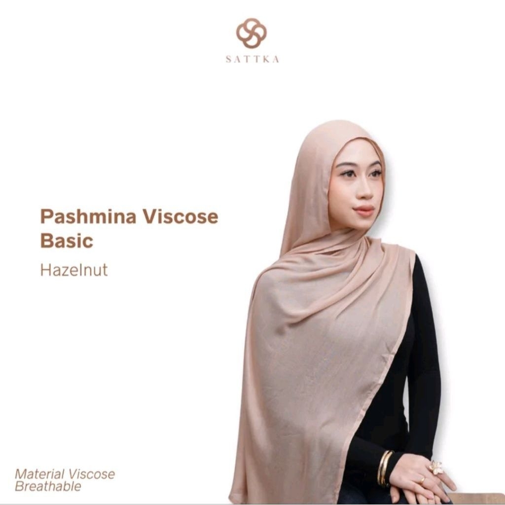 SATTKA Pashmina Viscose Basic Airflow